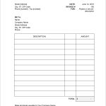 Basic Invoice Template Download Free For Your Needs For Template Of Invoice In Word