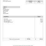Basic Invoice Template Pertaining To Invoice Template In Excel 2007
