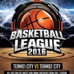 Basketball League Flyer Template – Download Premium Flyer – Ffflyer Inside Basketball Tournament Flyer Template