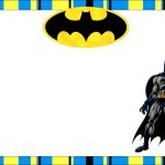 Batman Free Printable Invitations. | Oh My Fiesta! In English Inside Batman Birthday Card Template