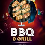 Bbq &amp; Grill Event Free Flyer Template - Free Flyer - Freepsdflyer with Free Bbq Flyer Template