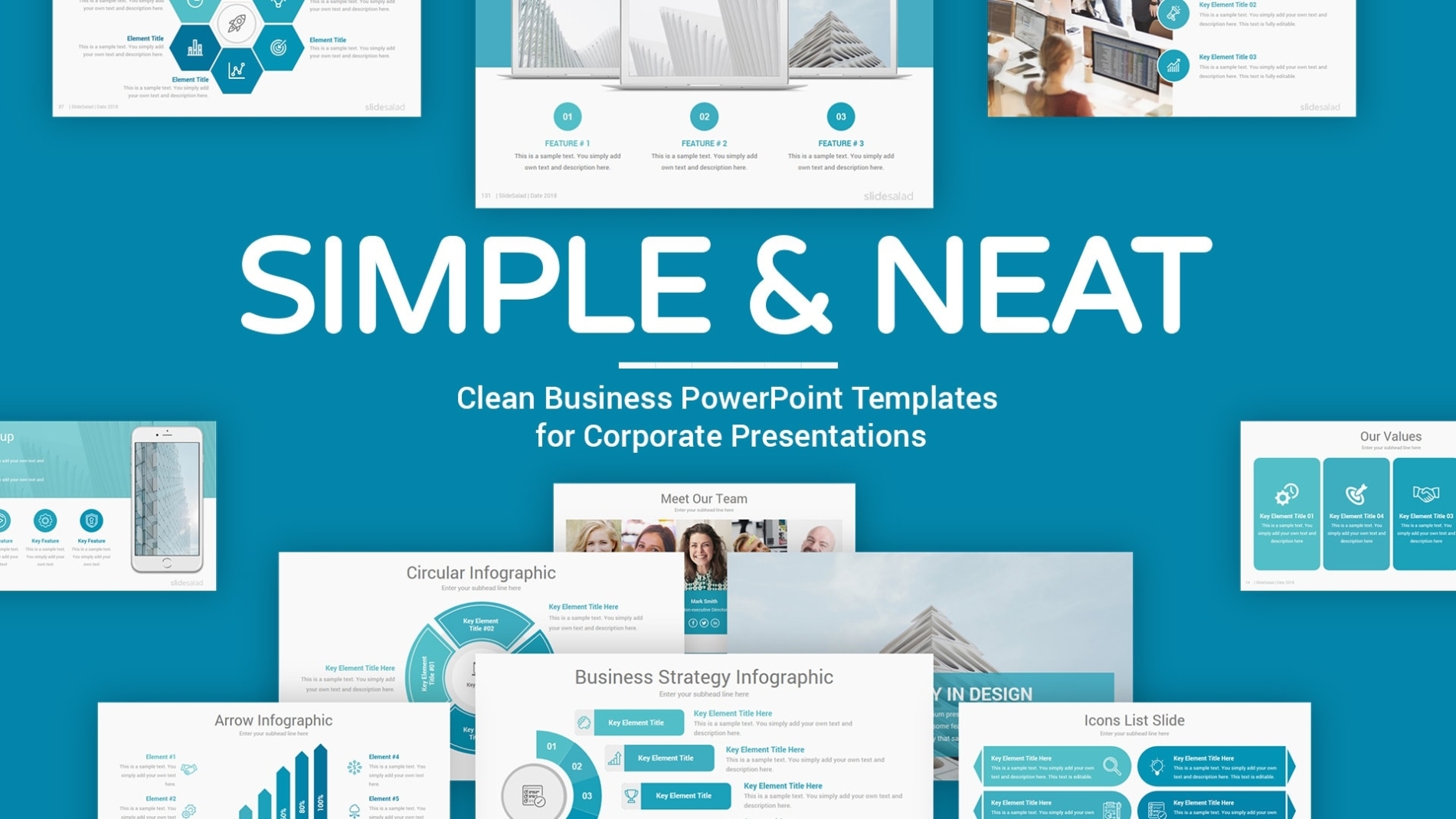 Best Creative Powerpoint Presentation Templates For 2022 - Slidesalad With Powerpoint Photo Slideshow Template