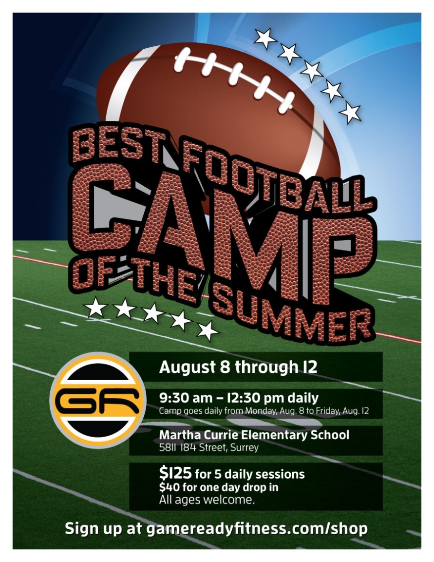 Best Football Camp Of The Summer Regarding Football Camp Flyer Template Free