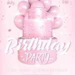 Birthday Cake Party Free Psd Flyer Template – Freebie – Freepsdflyer Inside Cake Flyer Template Free