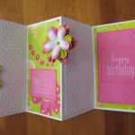 Birthday Tri Fold Card Within Three Fold Card Template