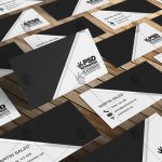 Black&White Business Card – Free Psd Template For Black And White Business Cards Templates Free