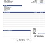 Blank Invoices In Excel Examples – 9+ Pdf | Examples With Invoice Record Keeping Template