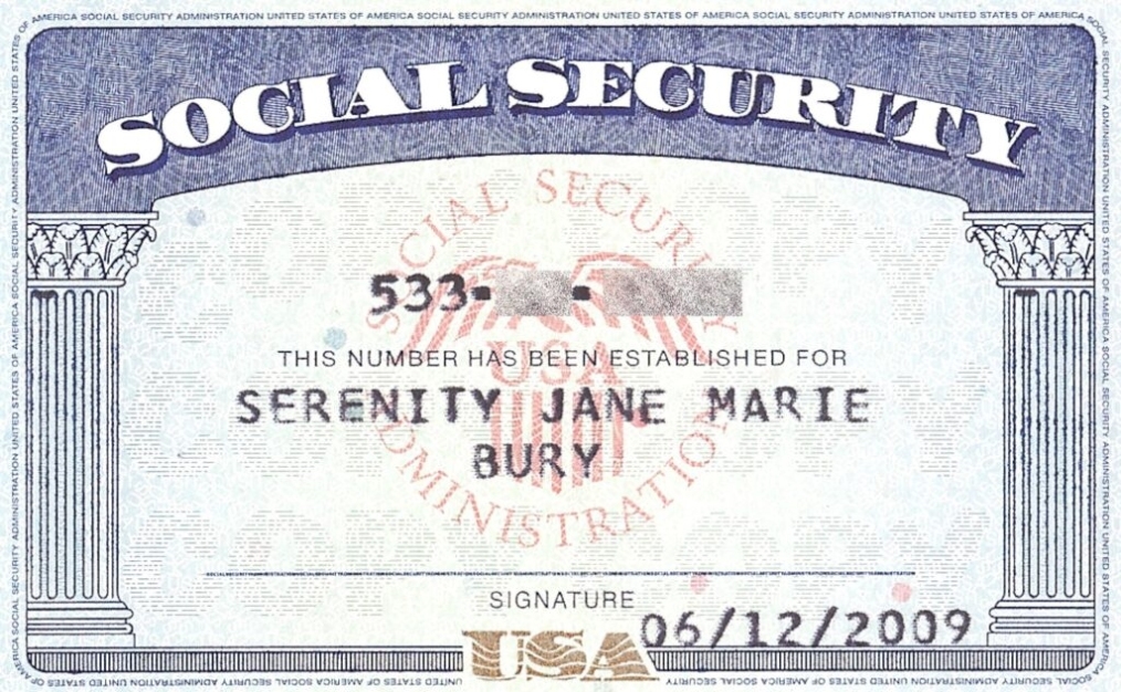 Blank Social Security Card Template Download – Professional Templates | Professional Templates Pertaining To Ss Card Template