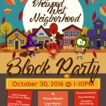 Block Party Flyer Fall Festival Fall Flyer Autumn Flyer | Etsy regarding Block Party Template Flyer