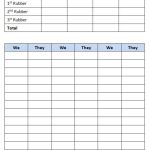 Bridge Score Sheet Template Inside Bridge Score Card Template