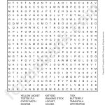Bugs And Insects Word Search Puzzle Template Printable Pdf Download Within Word Sleuth Template