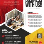 Business Advertisement Flyer Design Psd – Psd Zone With Regard To Graphic Design Flyer Templates Free