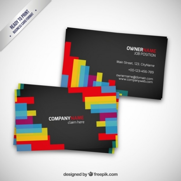 Business Card Template Illustrator pertaining to Visiting Card Illustrator Templates Download