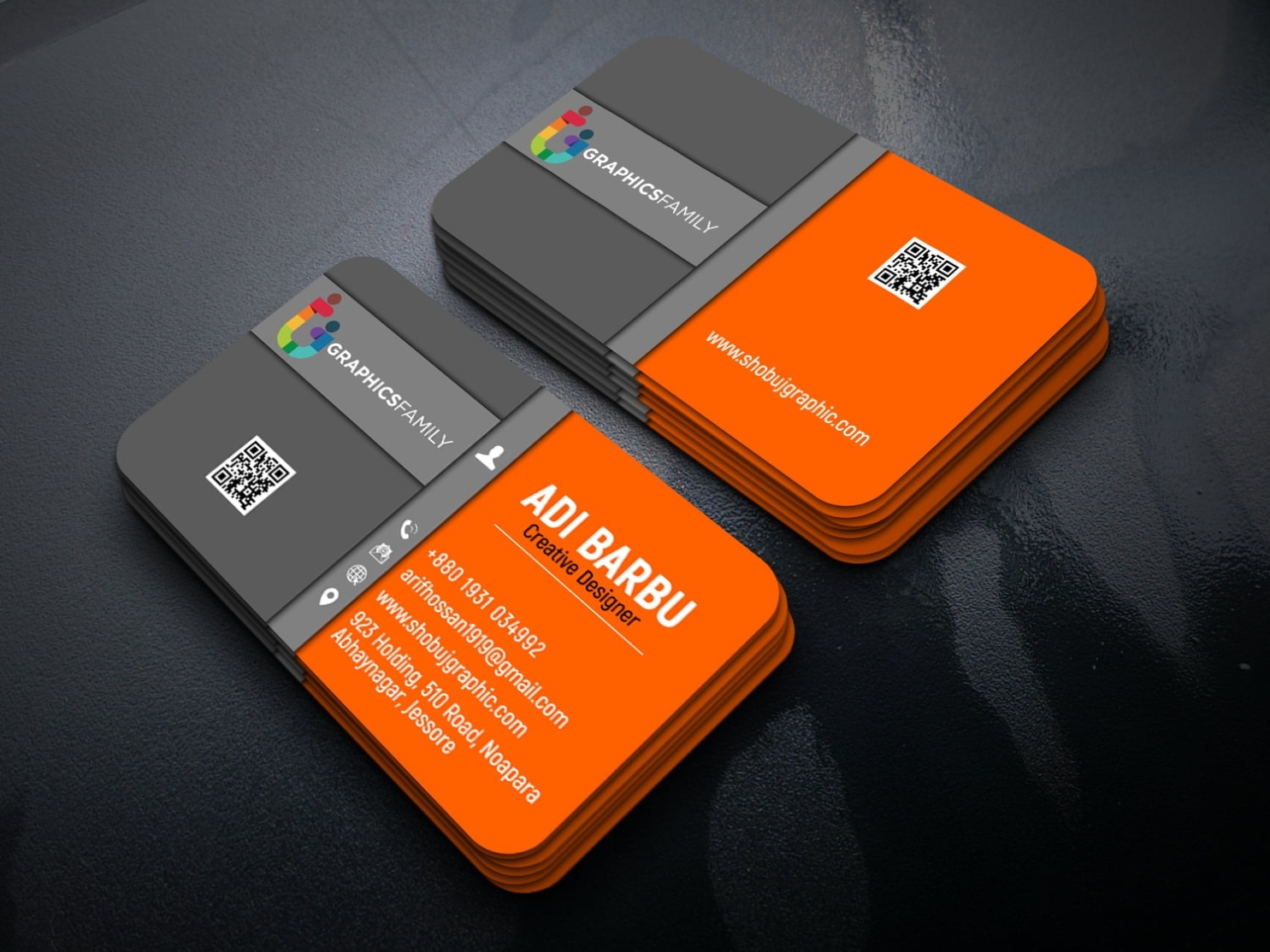 Business Card Template Photoshop Cs23 With Regard To Visiting Card Templates For Photoshop