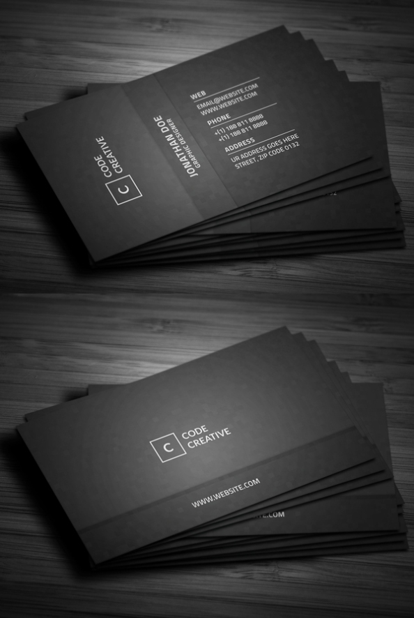 Business Cards Design: 26 Ready To Print Templates | Design | Graphic Design Junction Within Buisness Card Template