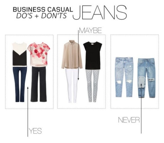 Business Casual Dress Code Examples - Phillysportstc Intended For Business Attire For Women Template