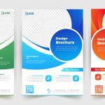 Business Flyer Template Set With Curved Details 830436 Vector Art At Vecteezy In Business Flyer Templates Free Printable