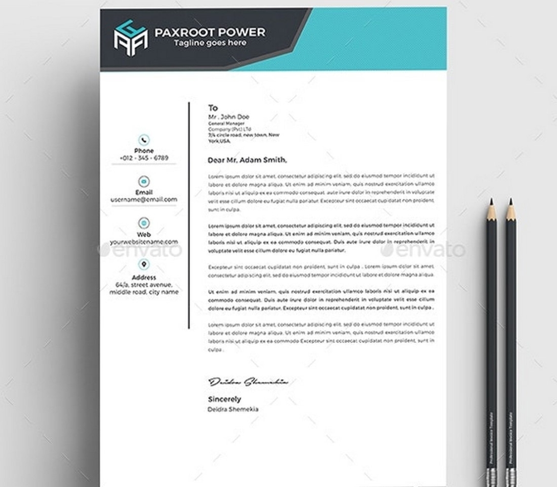Business Header Template Word For Your Needs throughout Header Templates For Word
