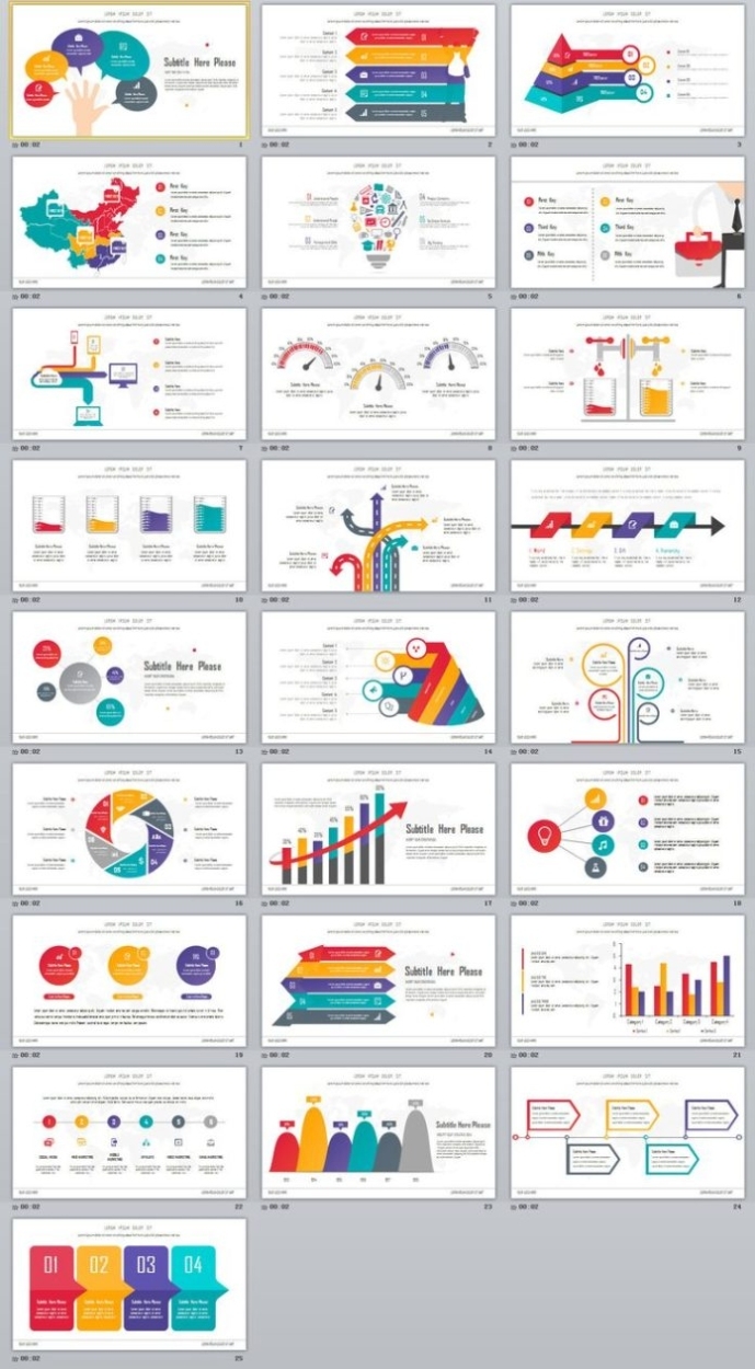 Business Infographic : 25+ Best Slide Infographic Powerpoint Templates #Powerpoint #Templates # Inside Best Business Presentation Templates Free Download