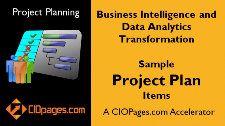 Business Intelligence Transformation Sample Project Plan Inside Business Intelligence Plan Template