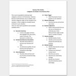 Business Outline Template – 20+ Free Samples, Formats & Examples In Small Business Administration Business Plan Template