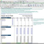 Business Plan Financial Model Template – Bizplanbuilder For Simple Business Plan Template Excel
