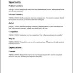Business Plan Template [Updated For 2018] – Free Download | Bplans With Small Business Administration Business Plan Template