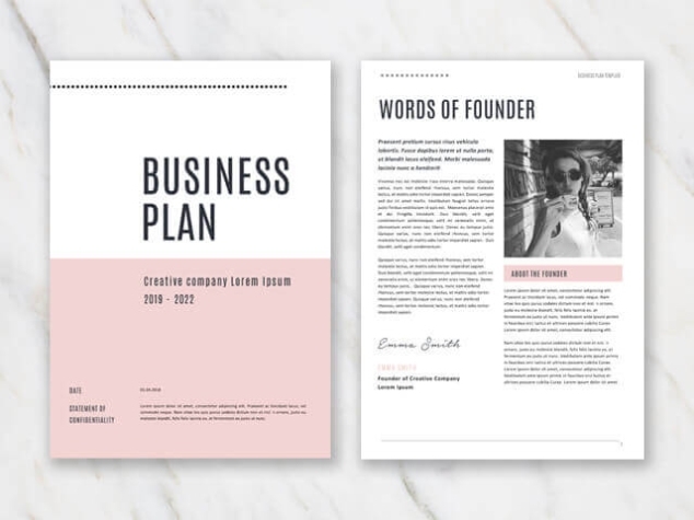 Business Plans » Temploola Regarding Business Plan Title Page Template