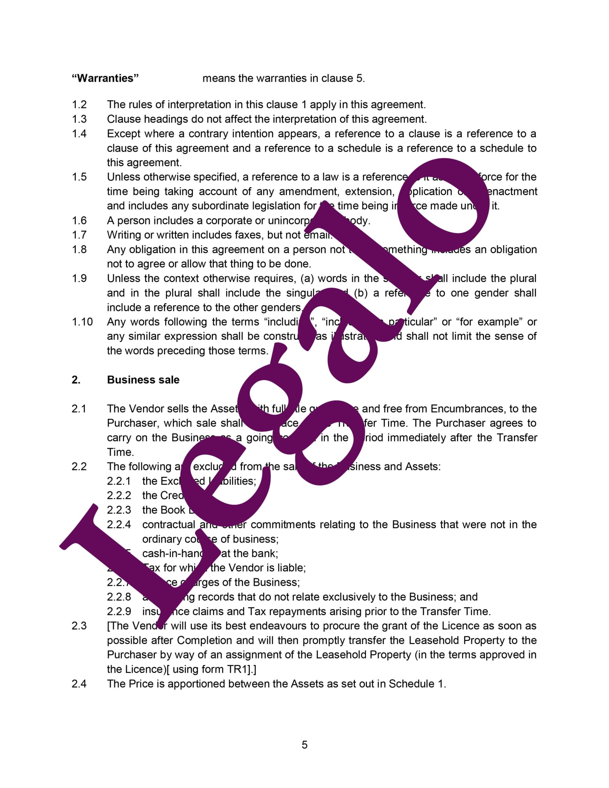 Business Transfer And Sale Agreement Template Throughout Free Business Transfer Agreement Template