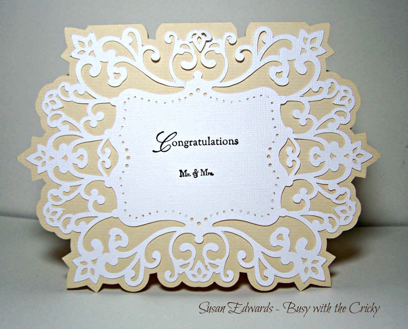 Busy With The Cricky: Wedding Card With Silhouette Cameo Pertaining To Silhouette Cameo Card Templates