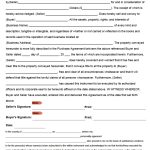 Buyer Seller Agreement Template Free Collection With Sale Of Business Contract Template Free