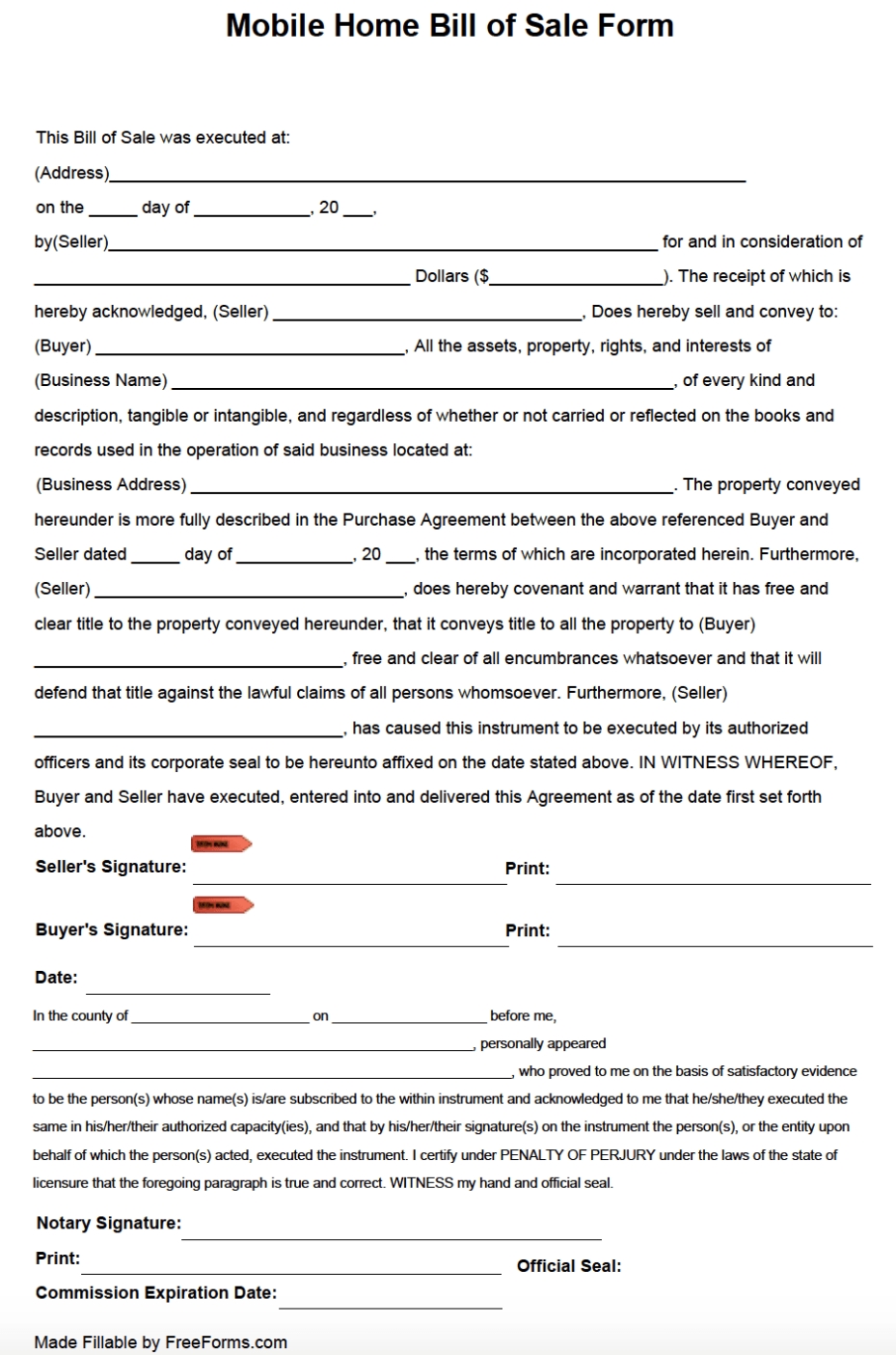Buyer Seller Agreement Template Free Collection With Sale Of Business Contract Template Free