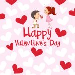 Card Template For Valentine'S Day 432483 Vector Art At Vecteezy in Valentine Card Template Word