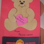 Cards ,Crafts ,Kids Projects: Pop Up Teddy Bear Card in Teddy Bear Pop Up Card Template Free