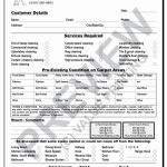 Carpet Cleaning Estimate Template | Latter Example Template Pertaining To Carpet Installation Invoice Template