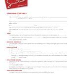 Catering Contract Free Download For Catering Contract Template Word
