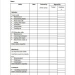 Checklist Template – 38+ Free Word, Excel, Pdf Documents Download! | Free & Premium Templates With Regard To Training Documentation Template Word