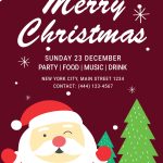 Christmas Flyer Template Design | | Psd Free Download Pertaining To Free Printable Event Flyer Templates
