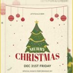 Christmas Flyer Word Template Free Of 60 Christmas Flyer Templates Free Regarding Free Holiday Flyer Templates Word