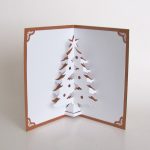 Christmas Tree 3D Pop Up Greeting Card Home Décor Handmade Intended For Pop Up Tree Card Template