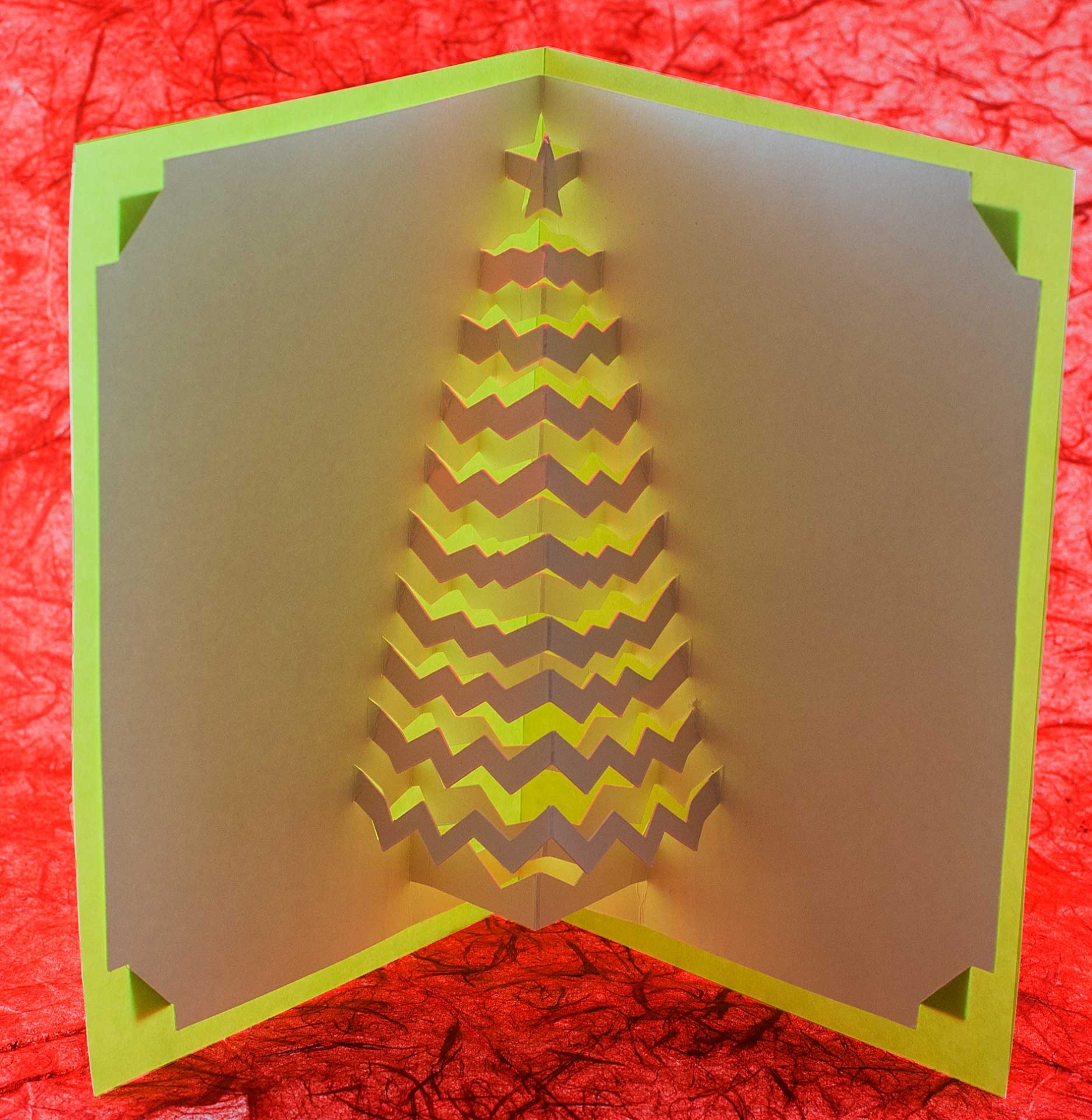 Christmas Tree Popup Card – Popup Card Shop For Pop Up Tree Card Template