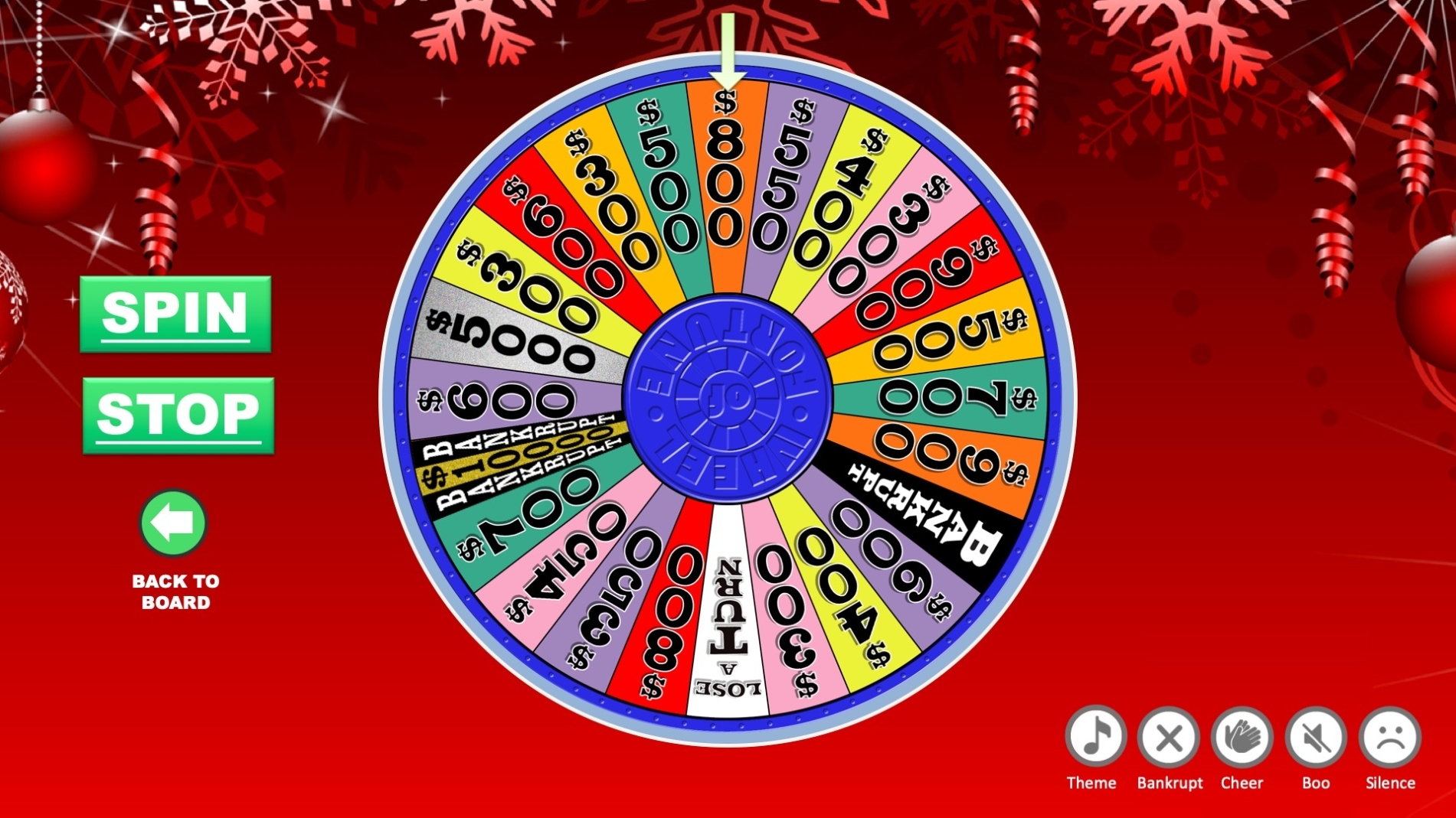 Christmas Wheel Of Fortune Powerpoint Game | Youth Downloads Pertaining To Wheel Of Fortune Powerpoint Template