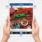 Church Picnic 2 – Premium Flyer Template + Instagram Size Flyer Inside Church Picnic Flyer Templates