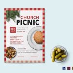 Church Picnic Flyer Design Template In Psd, Word, Publisher In Church Picnic Flyer Templates