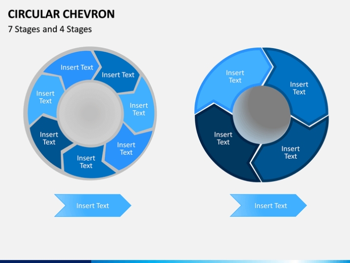 Circular Chevron Powerpoint Template | Sketchbubble In Powerpoint Chevron Template