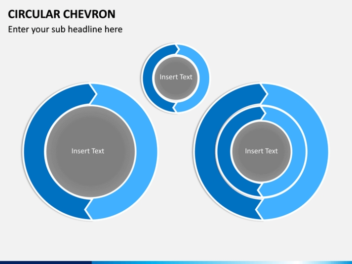 Circular Chevron Powerpoint Template | Sketchbubble Throughout Powerpoint Chevron Template