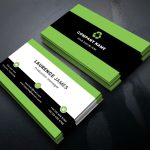 Clean And Simple Business Card Template By Mouritheme | Codester inside Plain Business Card Template