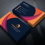Clean And Simple Business Card Template By Mouritheme | Codester Within Free Bussiness Card Template