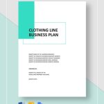 Clothing Line Business Plan Template – Google Docs, Word, Apple Pages | Template Inside Clothing Store Business Plan Template Free