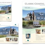 Coastal Real Estate Flyer & Ad Template – Word & Publisher Within Real Estate Flyer Template Word